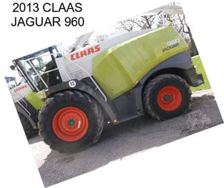 2013 CLAAS JAGUAR 960