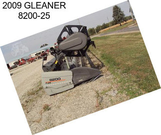 2009 GLEANER 8200-25