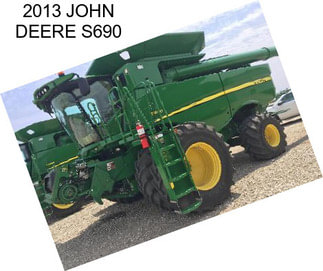 2013 JOHN DEERE S690