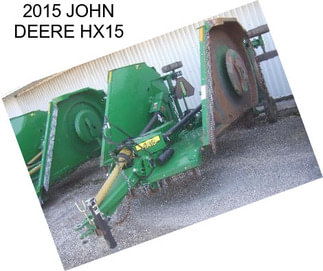 2015 JOHN DEERE HX15