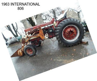 1963 INTERNATIONAL 806