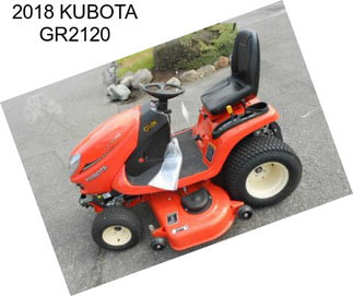 2018 KUBOTA GR2120