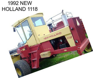 1992 NEW HOLLAND 1118