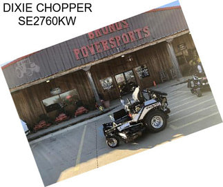 DIXIE CHOPPER SE2760KW