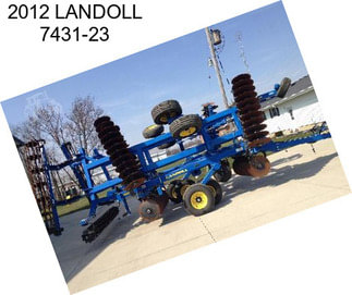 2012 LANDOLL 7431-23