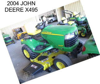 2004 JOHN DEERE X495