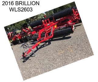 2016 BRILLION WLS2603