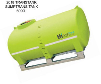 2018 TRANSTANK SUMPTRANS TANK 6000L