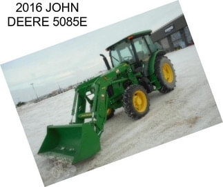 2016 JOHN DEERE 5085E