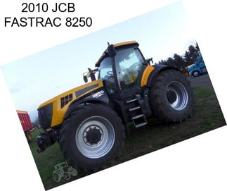 2010 JCB FASTRAC 8250