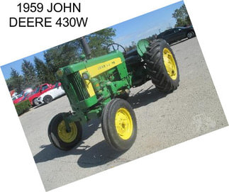 1959 JOHN DEERE 430W