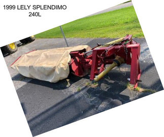 1999 LELY SPLENDIMO 240L