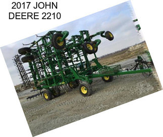 2017 JOHN DEERE 2210