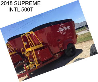 2018 SUPREME INTL 500T