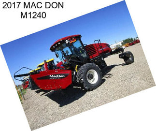 2017 MAC DON M1240