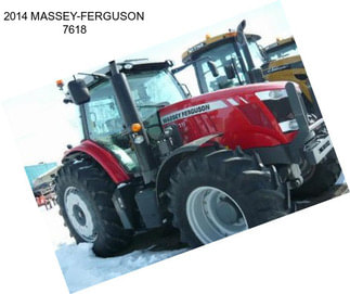 2014 MASSEY-FERGUSON 7618