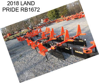 2018 LAND PRIDE RB1672