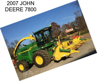 2007 JOHN DEERE 7800