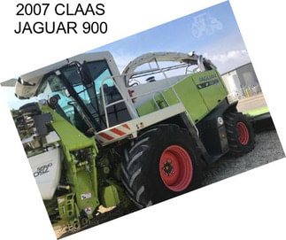 2007 CLAAS JAGUAR 900