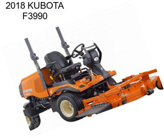 2018 KUBOTA F3990