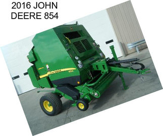 2016 JOHN DEERE 854