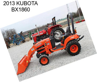 2013 KUBOTA BX1860