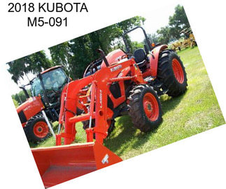 2018 KUBOTA M5-091