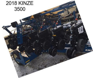 2018 KINZE 3500