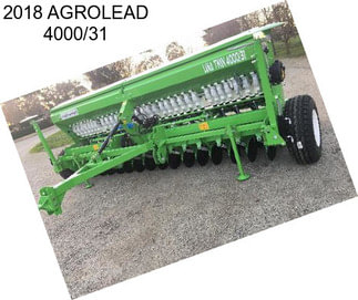 2018 AGROLEAD 4000/31