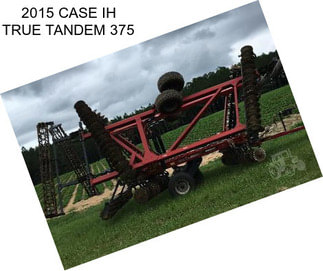 2015 CASE IH TRUE TANDEM 375