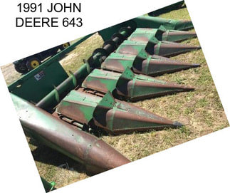 1991 JOHN DEERE 643