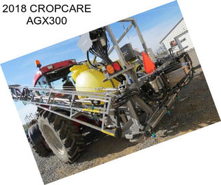 2018 CROPCARE AGX300