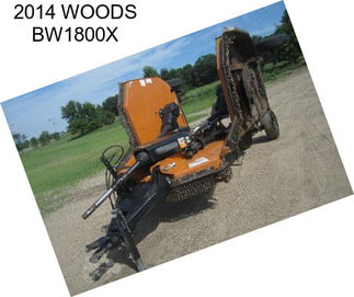 2014 WOODS BW1800X