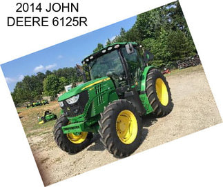 2014 JOHN DEERE 6125R