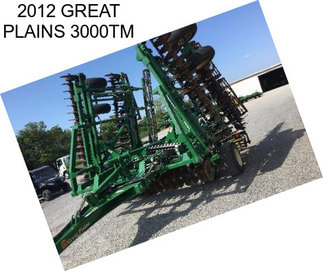 2012 GREAT PLAINS 3000TM