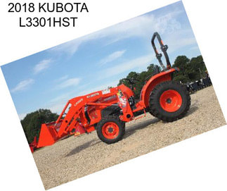 2018 KUBOTA L3301HST