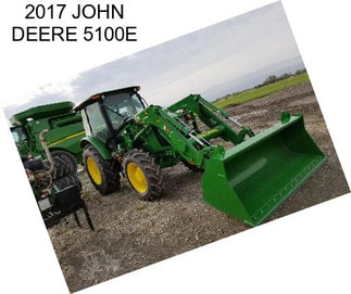 2017 JOHN DEERE 5100E