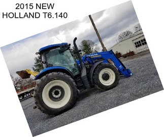 2015 NEW HOLLAND T6.140