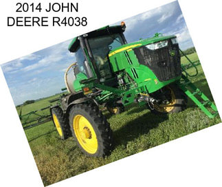 2014 JOHN DEERE R4038