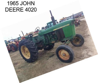 1965 JOHN DEERE 4020