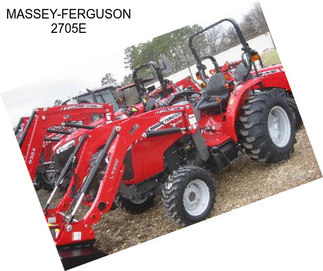 MASSEY-FERGUSON 2705E