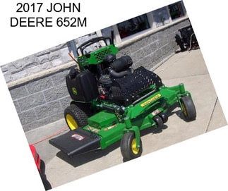 2017 JOHN DEERE 652M