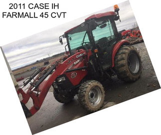 2011 CASE IH FARMALL 45 CVT