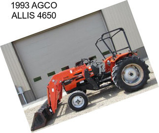 1993 AGCO ALLIS 4650