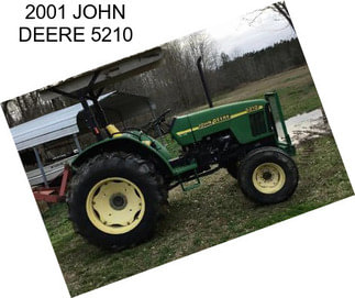 2001 JOHN DEERE 5210