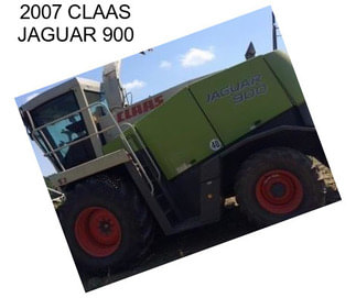 2007 CLAAS JAGUAR 900