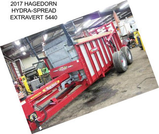 2017 HAGEDORN HYDRA-SPREAD EXTRAVERT 5440