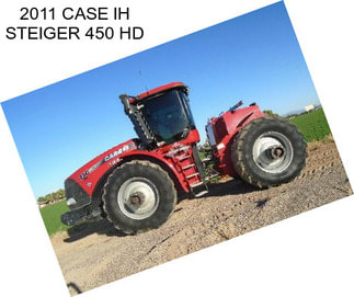 2011 CASE IH STEIGER 450 HD