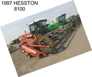 1997 HESSTON 8100