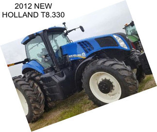 2012 NEW HOLLAND T8.330